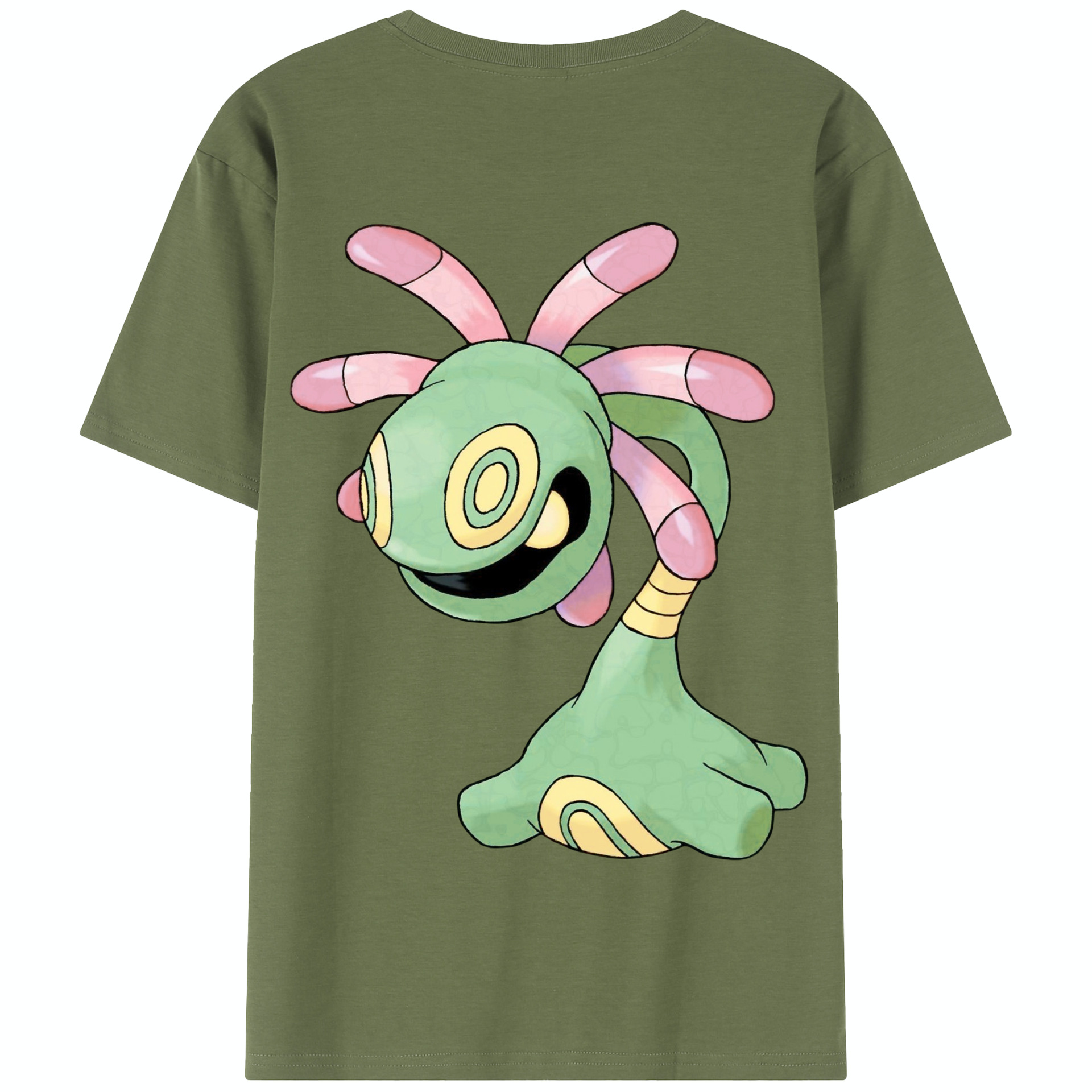 （画像用） ポケットモンスター Pokémon 綿100％半袖Tシャツ（背面プリント）